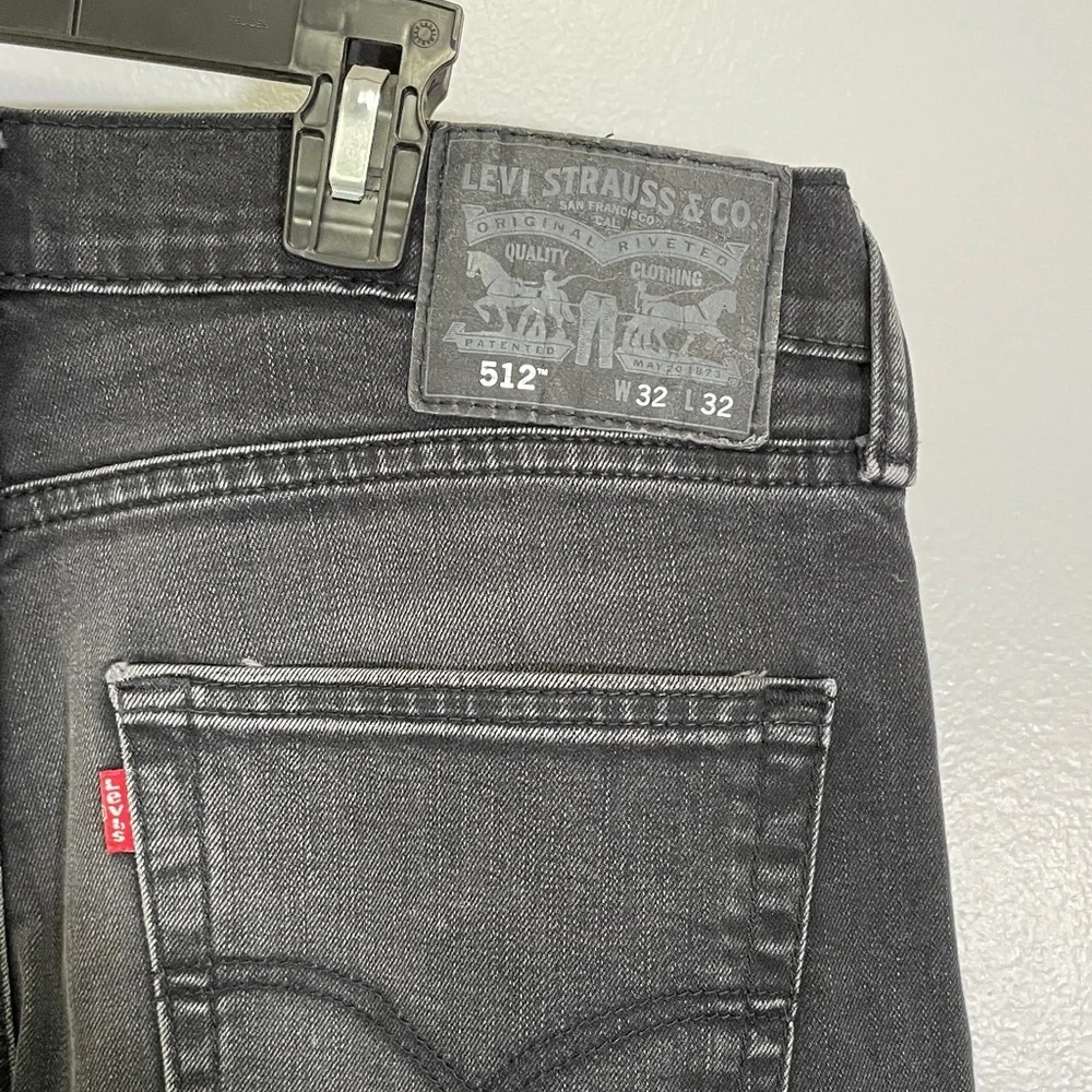 Levis Black Jeans 32x32 - Picture 3 of 4